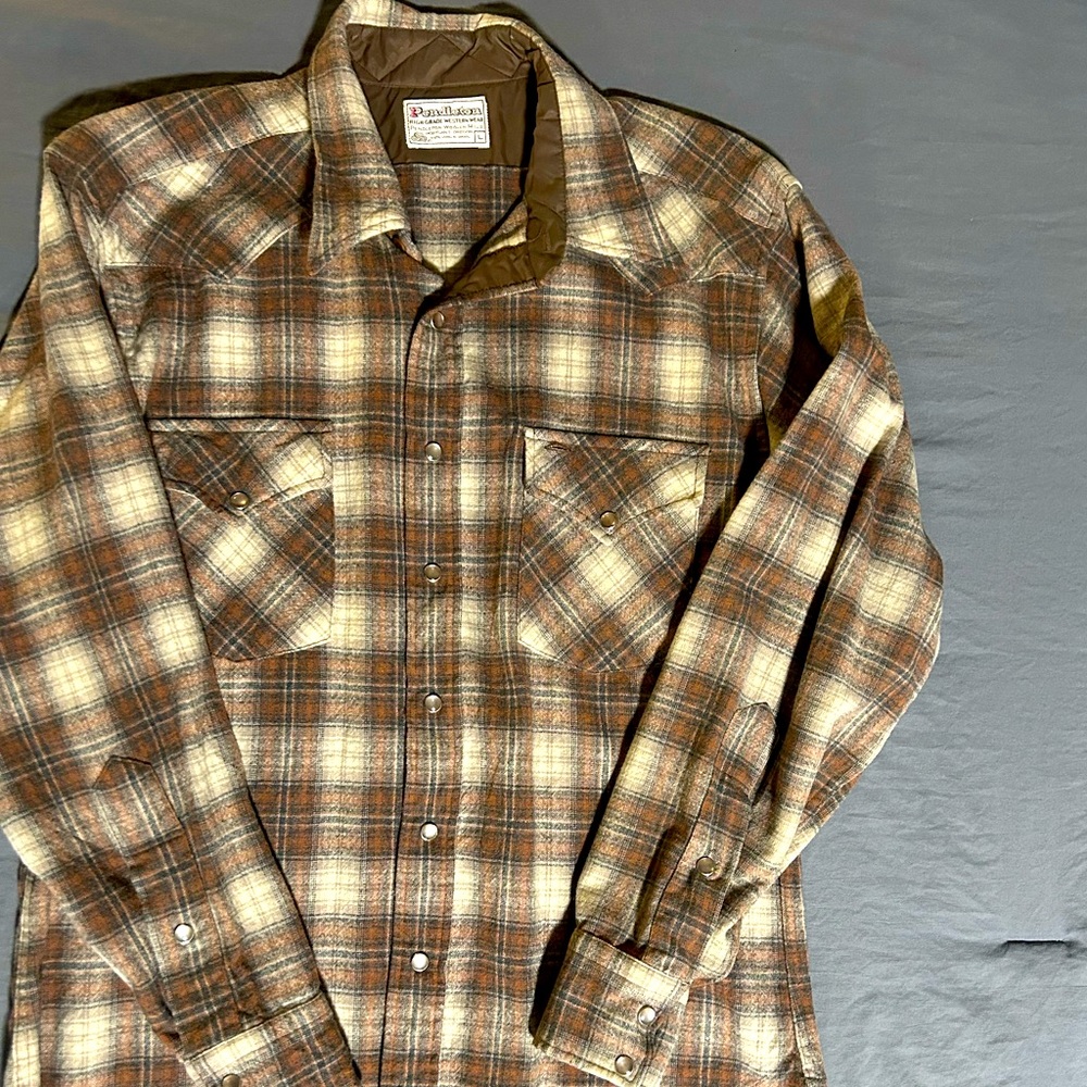 Pearl-snap Pendleton shirt
